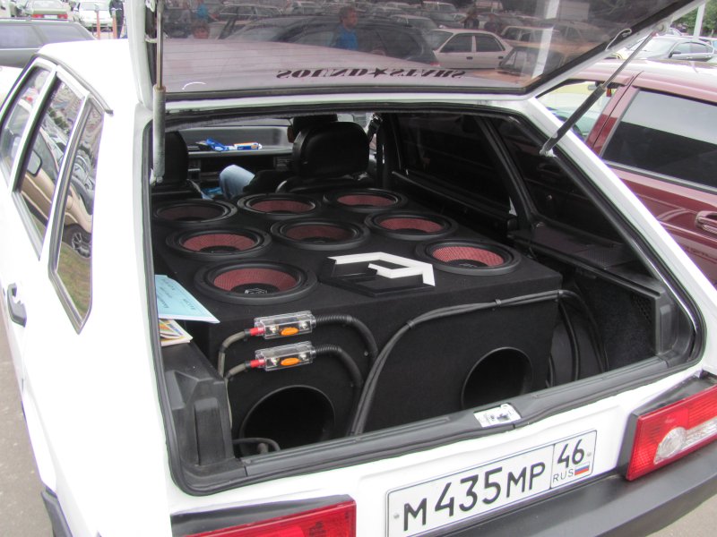 Автозвук ВАЗ 2108 альфард