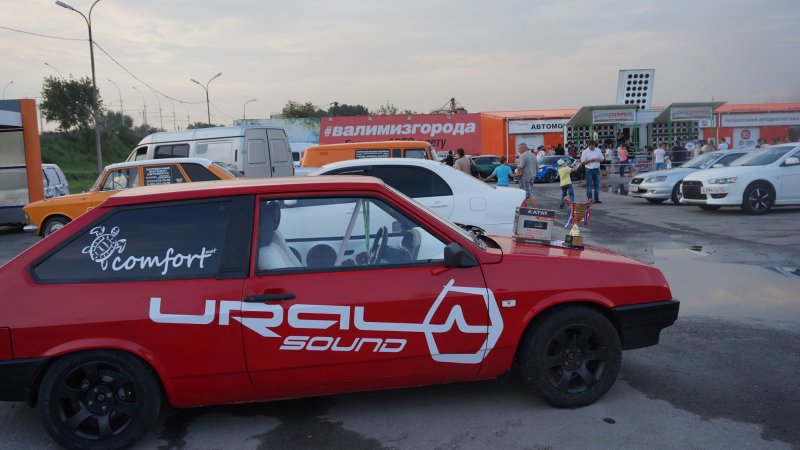 Автозвук ВАЗ 2108 альфард