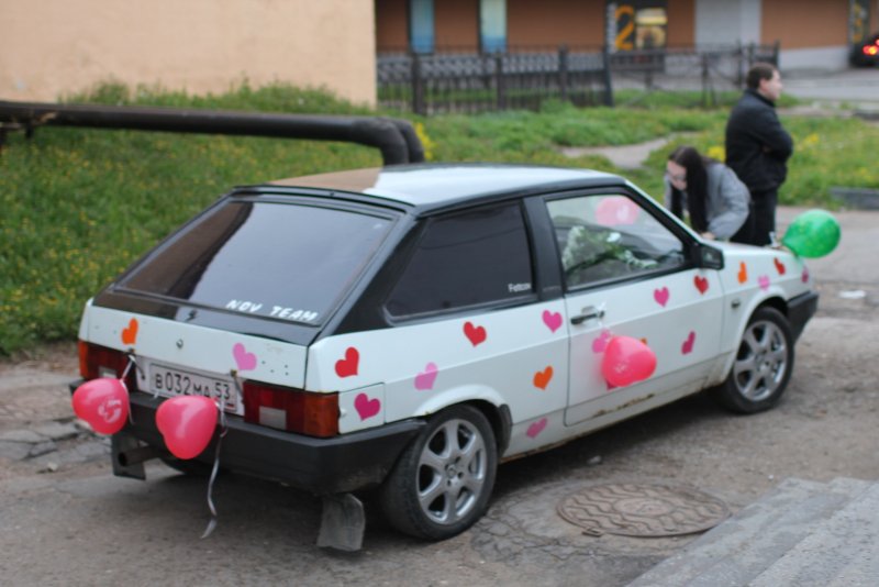 С ВАЗ 2108 марта