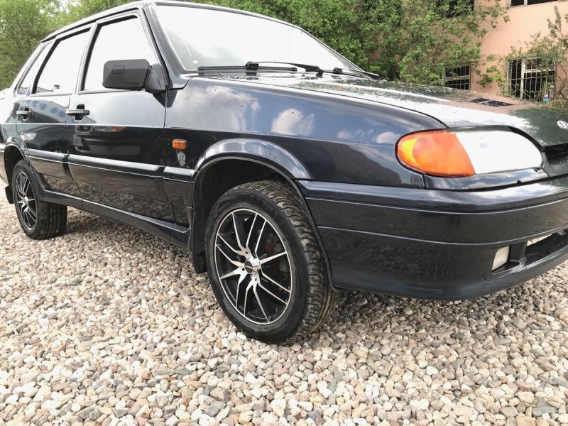 ВАЗ 2115 чёрная 2007