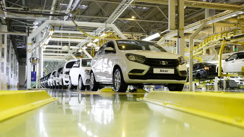 АВТОВАЗ конвейер Калина