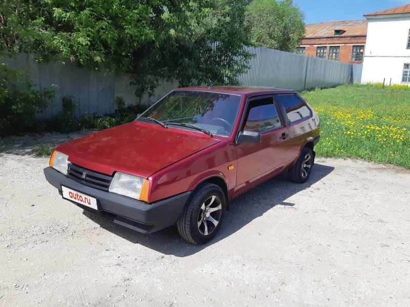 Лада 2108 красный цвет