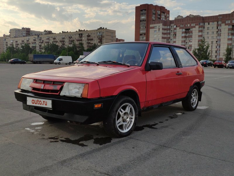 Lada 2108 красный