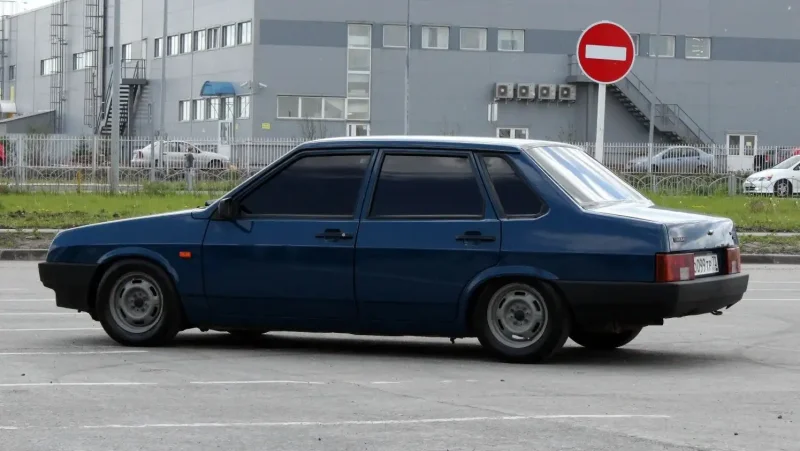 ВАЗ 21099 занижение на штампах
