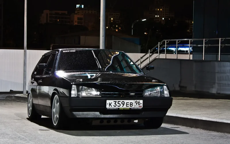 ВАЗ 2109 Black Nine Centre Side