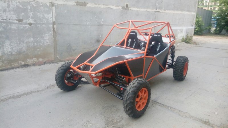 Багги из ВАЗ 2109 4 4