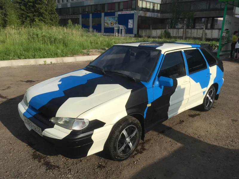 ВАЗ 2114 зеленая