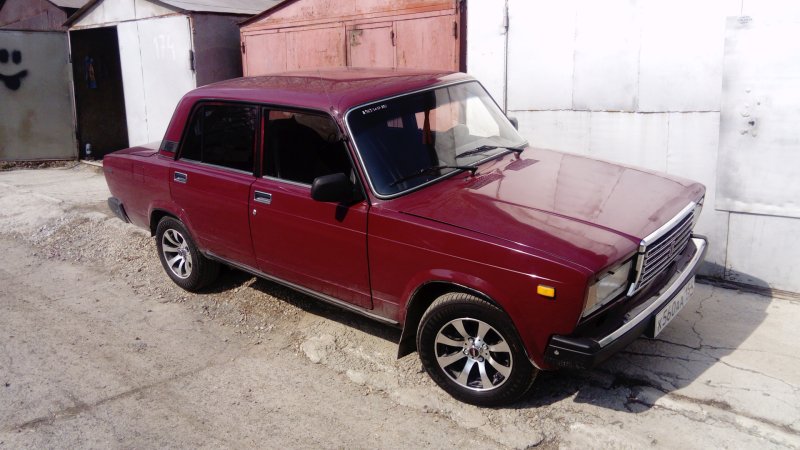 Литьё на ВАЗ 2107 r13 арбузы