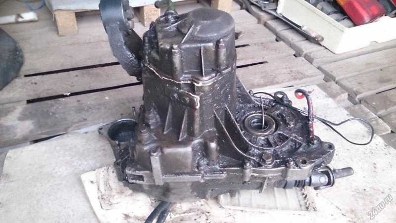 Разобранная коробка передач ВАЗ 2109