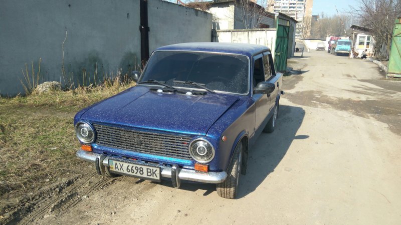 ВАЗ 2101 голубой металлик