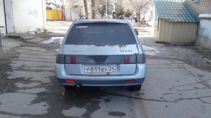 Спойлер двери задка 2111 в сборе