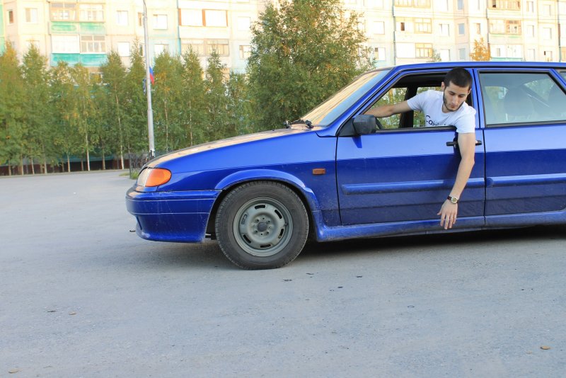 ВАЗ 2114 мускари на дисках