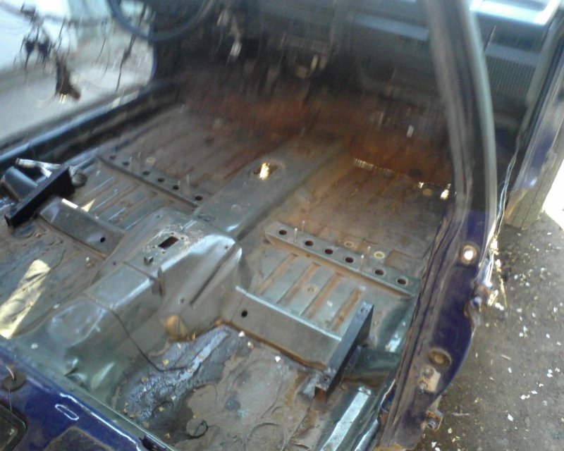 ВАЗ 2109 днище снизу