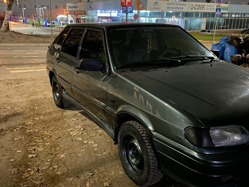 ВАЗ 2114 зеленая тонированная