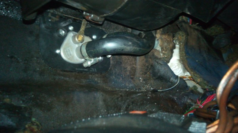 Радиатор отопителя кран ВАЗ 2114