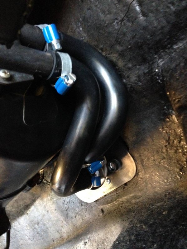 Краник печки Лада 2114