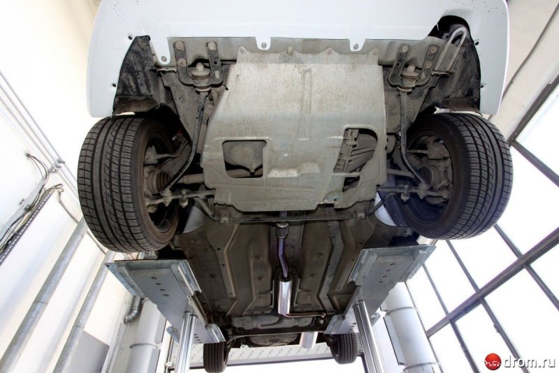 Авео т300 снизу