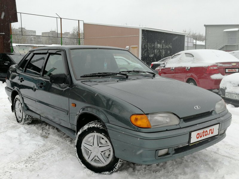 ВАЗ 2115 зеленое тонированная