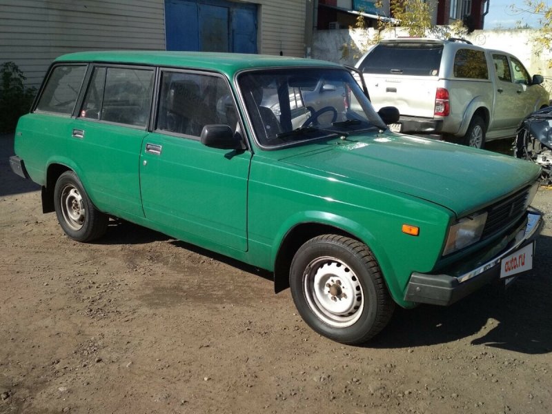 ВАЗ 2104 зеленая