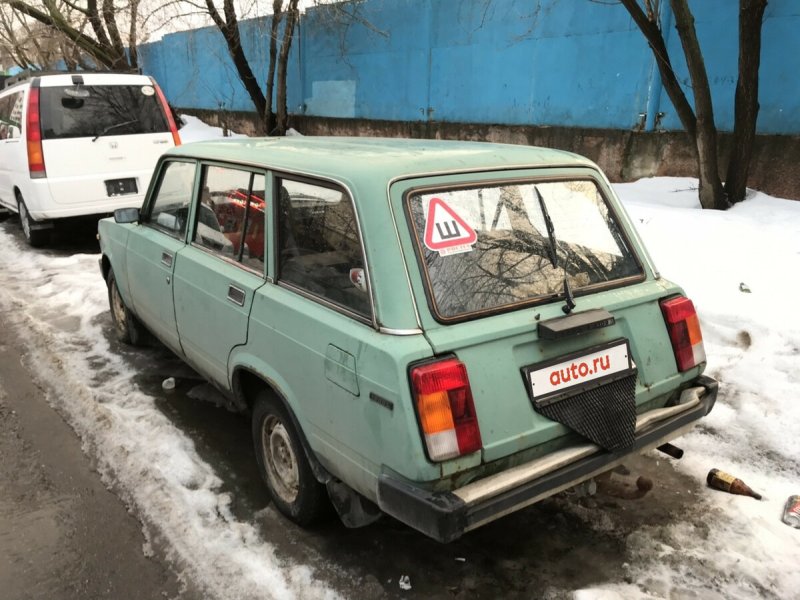 ВАЗ 2104 универсал зеленый