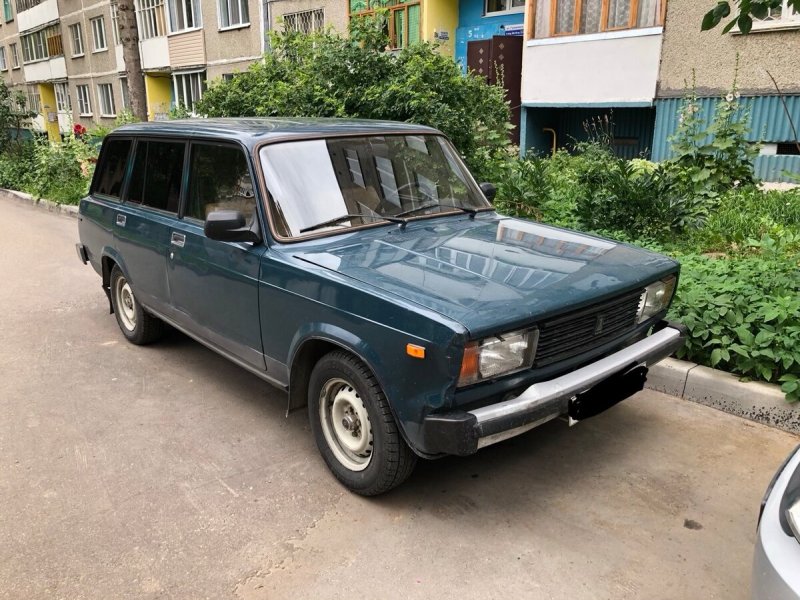 ВАЗ 2104 зеленая