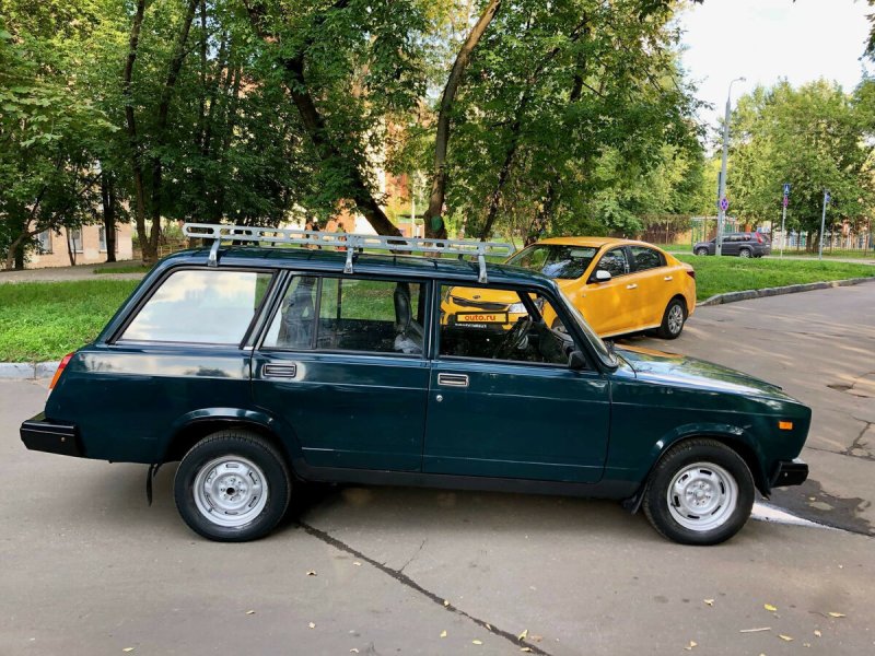 ВАЗ 2104 универсал зеленый