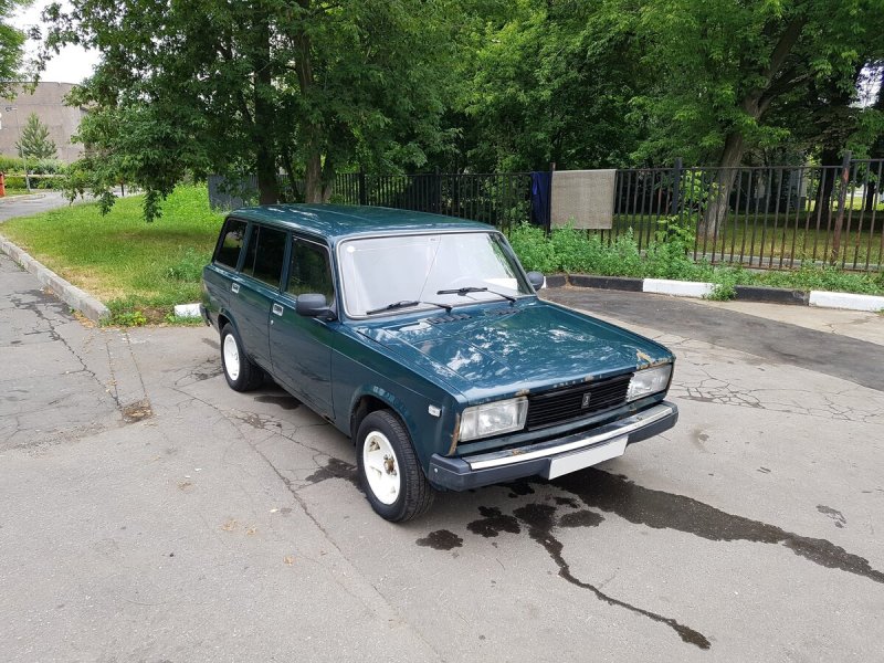 ВАЗ 2104 зеленая