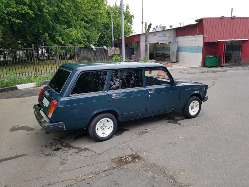 ВАЗ 2104 зеленая
