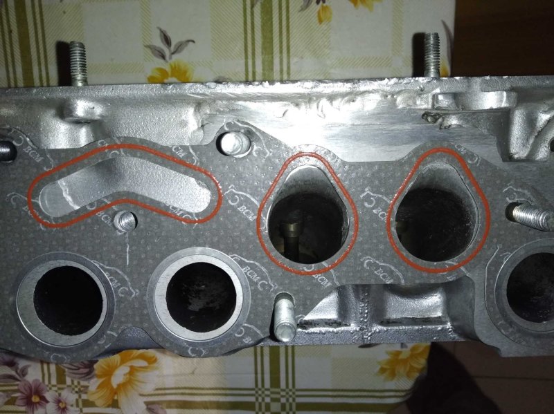 ГБЦ ВАЗ 2107 карбюратор