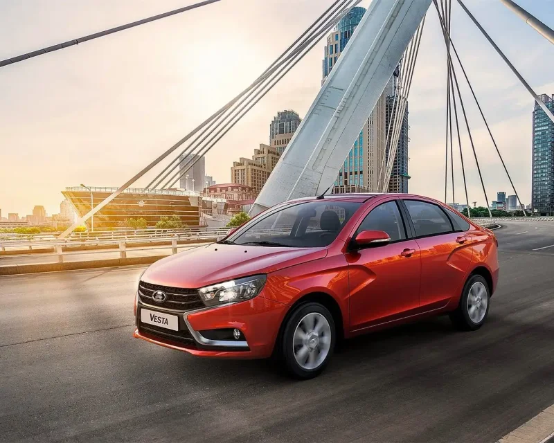 Lada Vesta Red
