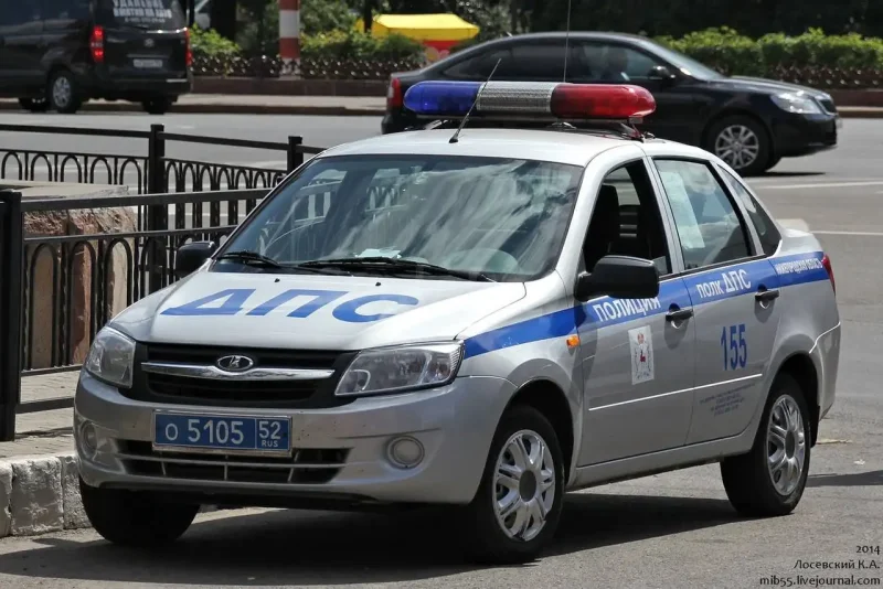 Лада Калина 1118 полиция