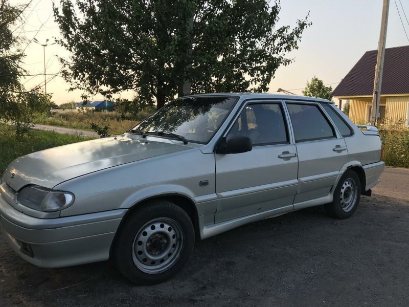 ВАЗ 2115 серебристая