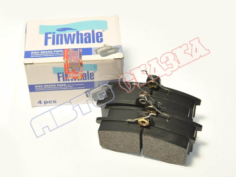 Колодка тормозная 2110 передняя FINWHALE