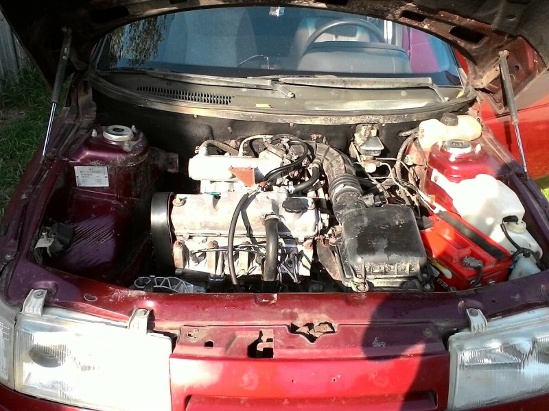 Сборка подкапотки 2110