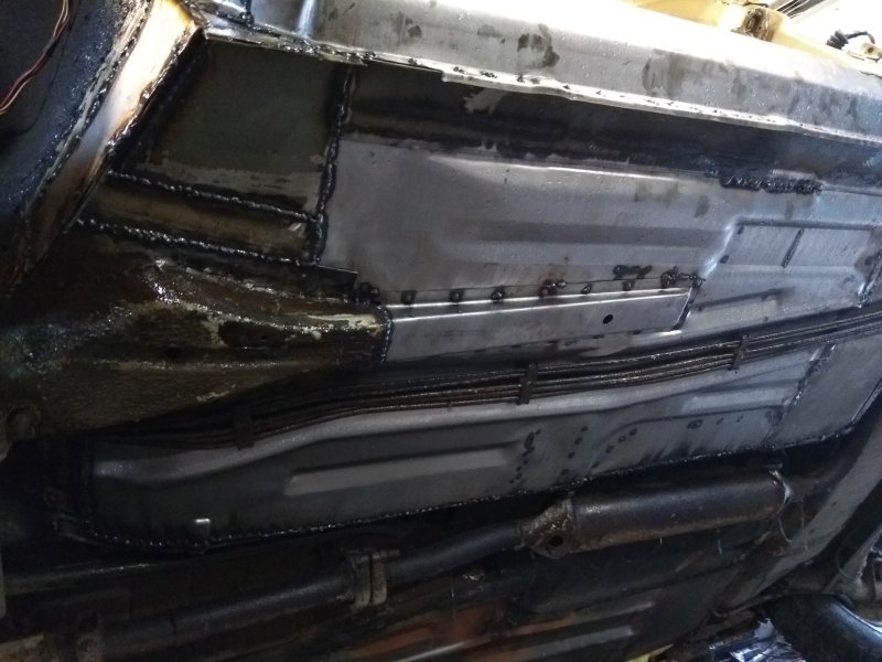 Днище снизу ВАЗ 2112