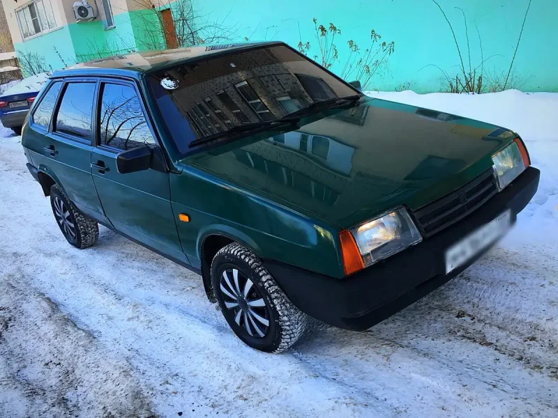 ВАЗ 2109 зеленый металлик