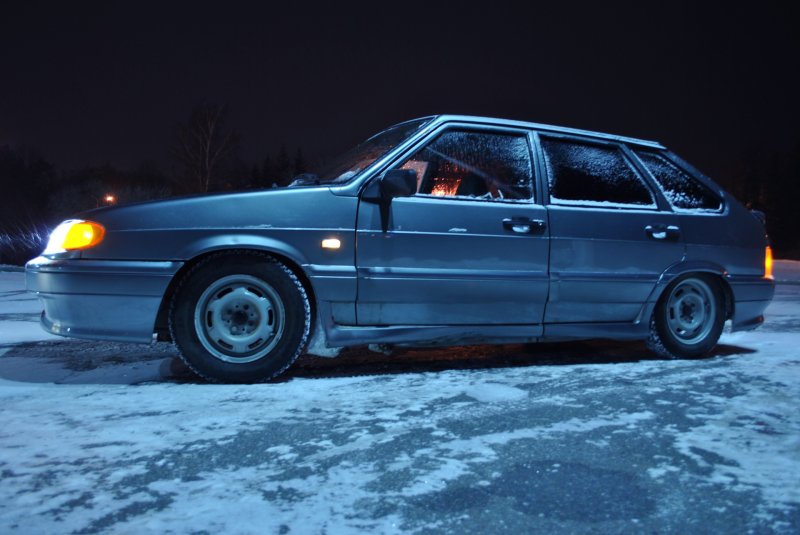 Оперские ВАЗ 2114 зима