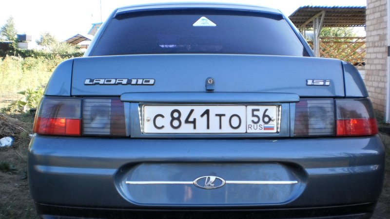 ВАЗ 2110 задний вид