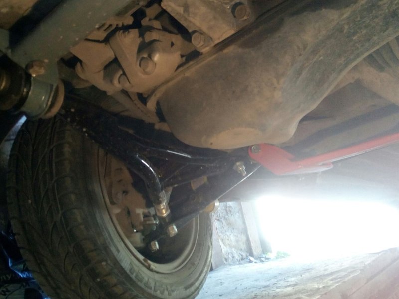 ВАЗ 2115 вид снизу