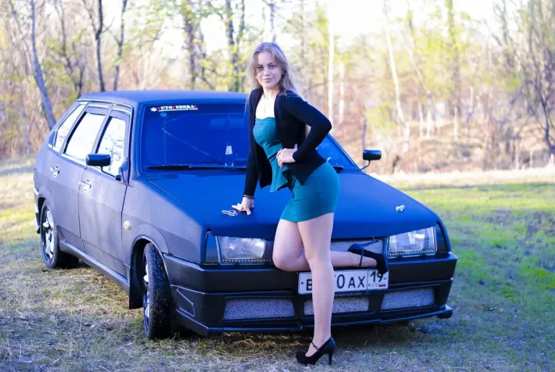 ВАЗ 2107 БПАН синяя