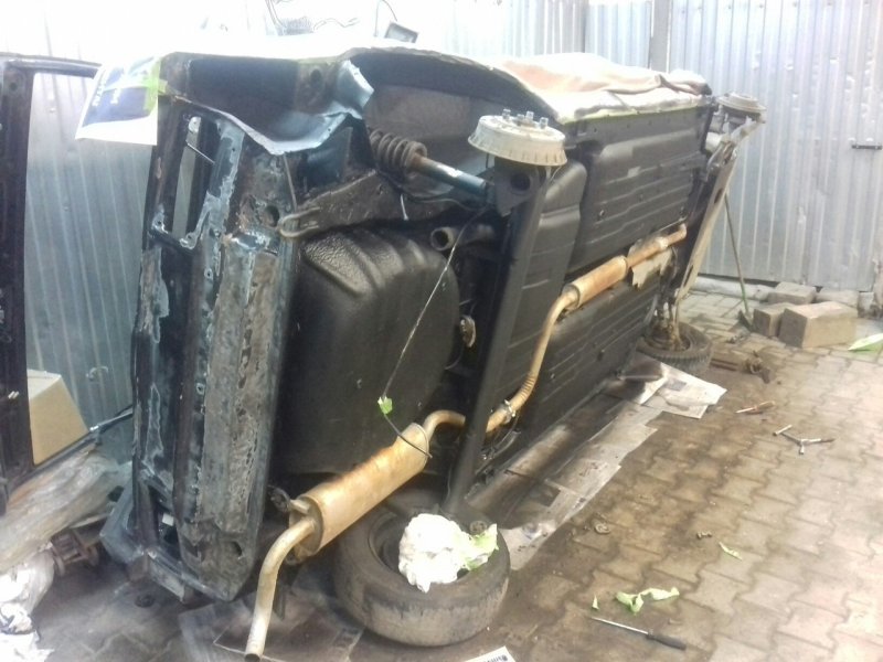 Пороги ВАЗ 2114 снизу