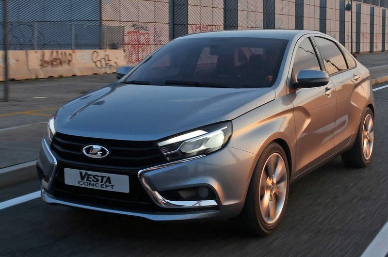 Новая Lada Vesta FL 2022