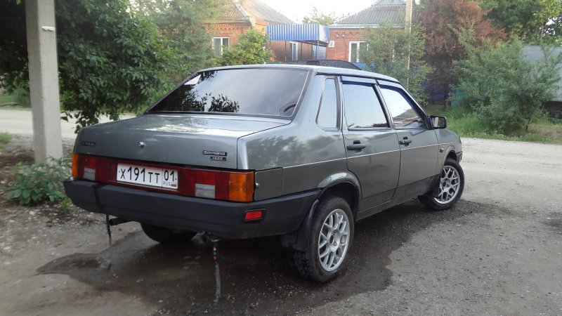 ВАЗ 2109 мокрый асфальт металлик