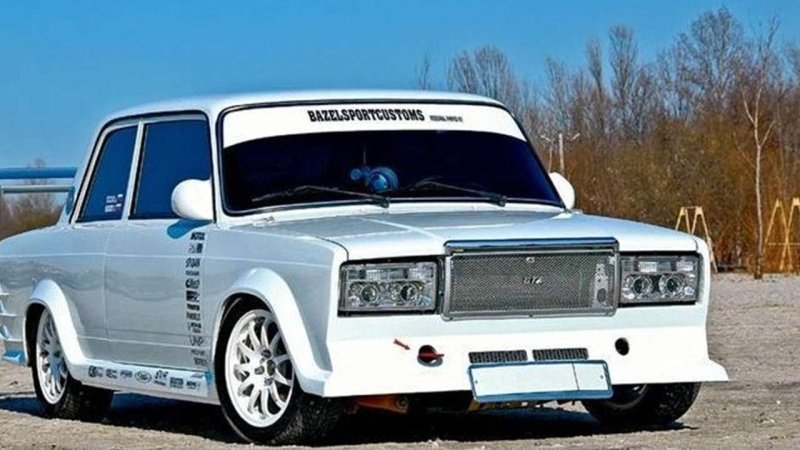 Тюнинговый ВАЗ 2107