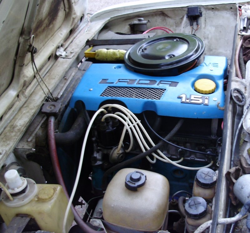 ВАЗ 2101 под капотом