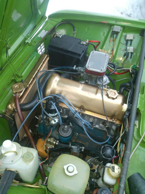 ВАЗ 2101 под капотом