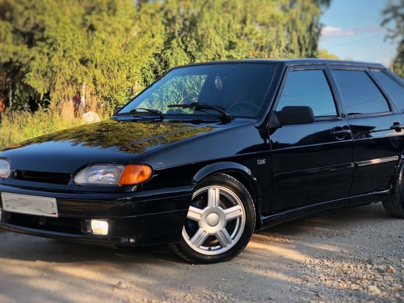 Лада 2114 черная