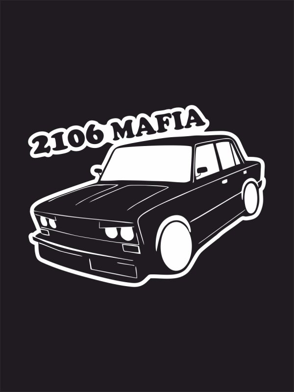 ВАЗ 2106 стикер с тик тока