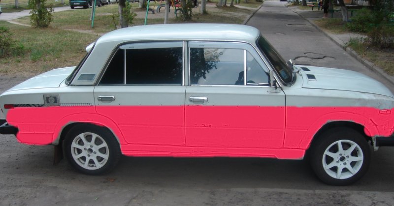 ВАЗ 2106 Sticker Mikhail