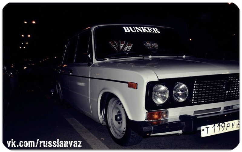 ВАЗ 2106 стикер 123